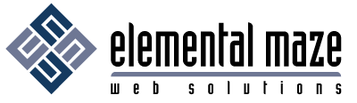 Elemental Maze Web Solutions Logo